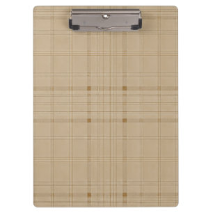 Subtle Grid - brown Clipboard