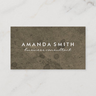 Subtle Grunge Business Card