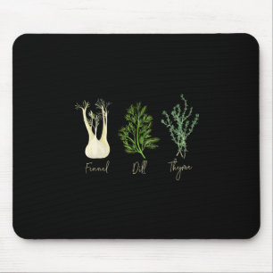 Subtle Herb Fennel Dill Thyme Anti Trump Shirt Res Mouse Mat