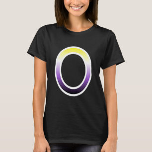 Subtle Pastel Nonbinary Circle Non Binary Pride Mo T-Shirt