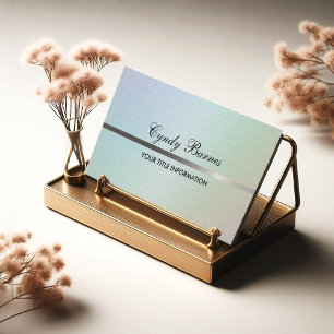 Subtle Pearl Business Card