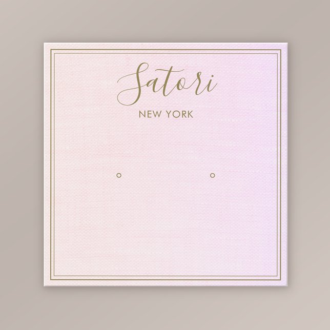 Subtle Pink Ombre Stud Earring Display (Creator Uploaded)