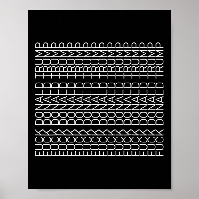 Subtle Political Anti - Hidden Message Sarcastic F Poster (Front)
