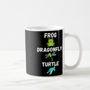 Subtle Political Humour Frog Dragonfly Turtle Coffee Mug