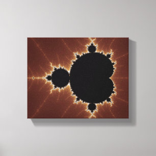 Subtle Power Fractal Canvas Print