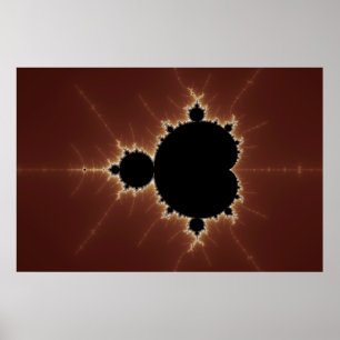 Subtle Power Fractal Poster