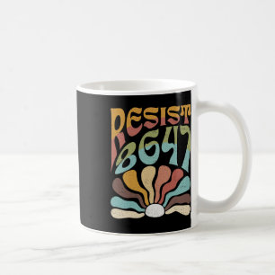 Subtle Resist 8647 Trump Resist Trump Protest Boho Coffee Mug