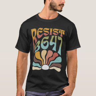 Subtle Resist 8647 Trump Resist Trump Protest Boho T-Shirt