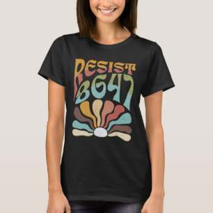 Subtle Resist 8647 Trump Resist Trump Protest Boho T-Shirt