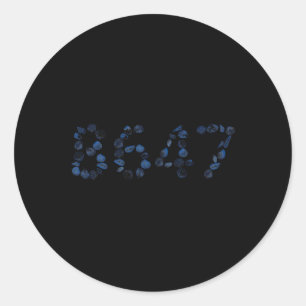 Subtle Resist Trump 8647 2 Classic Round Sticker