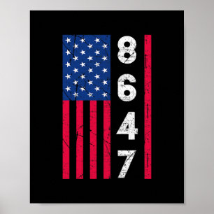 Subtle Resist Trump 8647  Poster