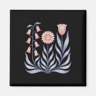 Subtle Resist Trump Foxglove Daisy Tulip Flower 4t Magnet