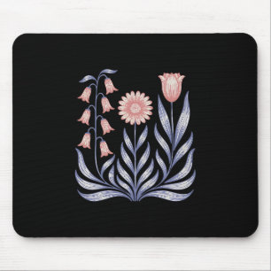 Subtle Resist Trump Foxglove Daisy Tulip Flower 4t Mouse Mat