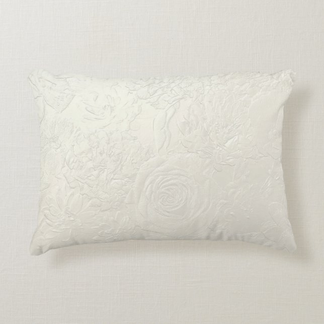 Subtle Roses Decorative Cushion (Front)