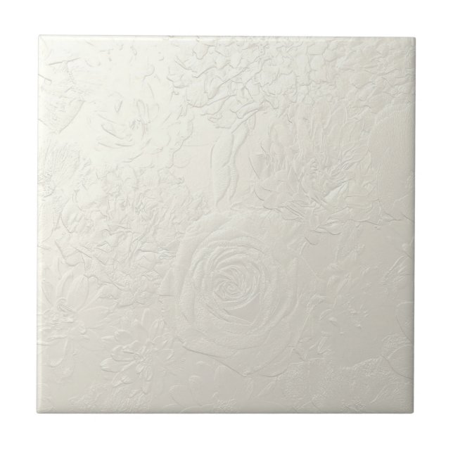 Subtle Roses Tile (Front)