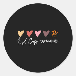 Subtle RSD CRPS Awareness Classic Round Sticker
