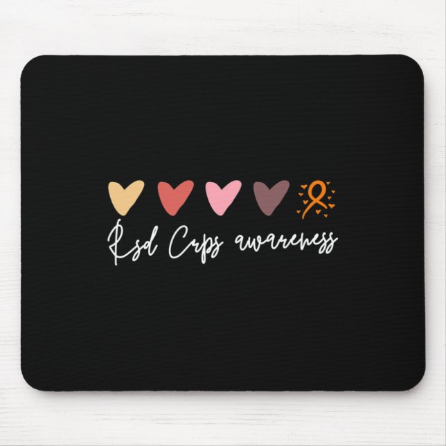 Subtle Rsd Crps Awareness  Mouse Mat (Front)