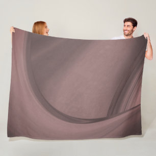Subtle Sangria Fleece Blanket