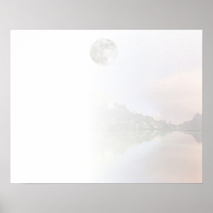 Subtle Sci-Fi Fantasy Landscape Image 3 Poster