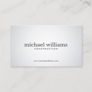 SUBTLE SPOTLIGHT No. 4 Designer Business Card