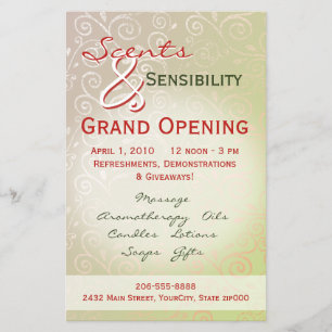 Subtle Swirls Flyer