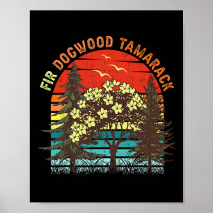 Subtle Tree Anti Trump Fir Dogwood Tamarack 1  Poster