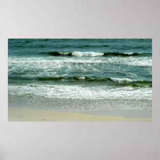 Subtle Waves Poster