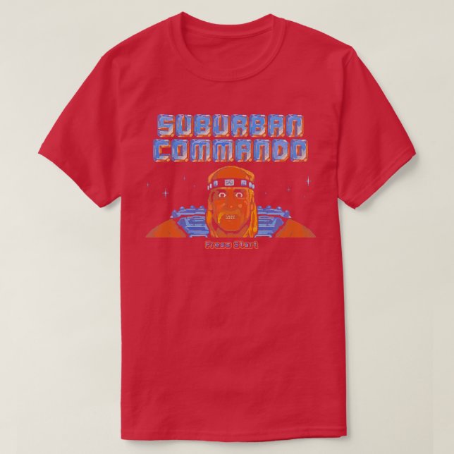 Suburban Commando T-Shirt (Design Front)