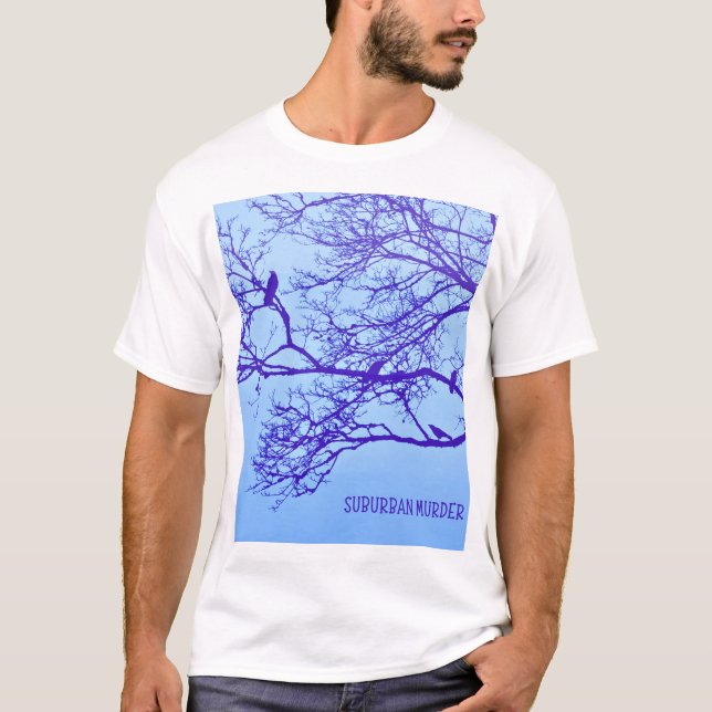 Suburban murder mens t-shirt (Front)