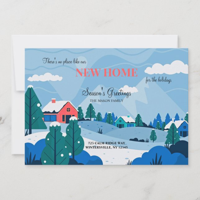 Suburbs Holiday Moving Announcement (Front)