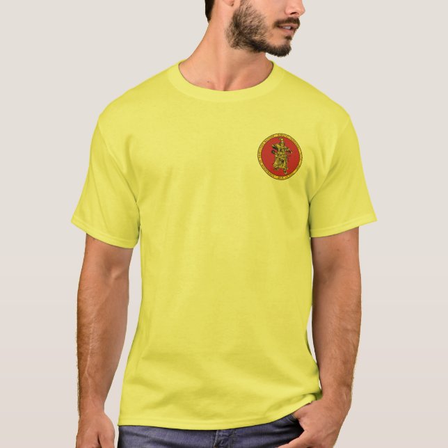 Subutai Red & Gold Seal Shirt (Front)