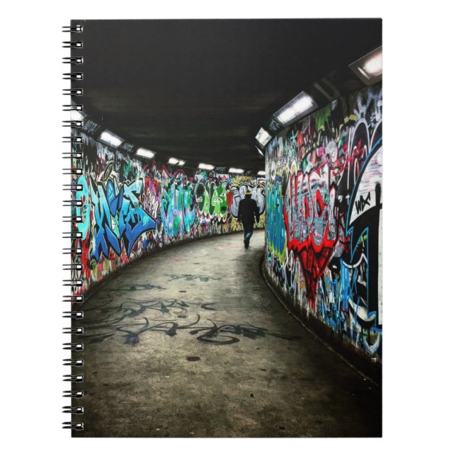Subway graffiti art notebook (Front)