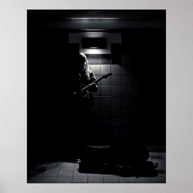 Subway Music Toronto Canada Posters (Front)