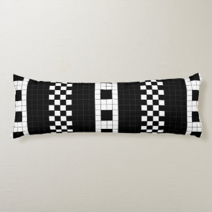 Subway Plaid Geometrics RL90 Body Cushion