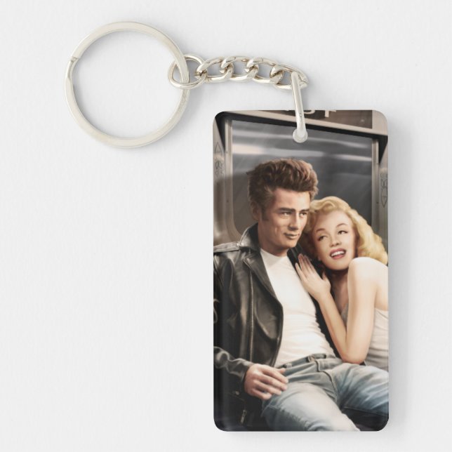 Subway Riders Key Ring (Front)