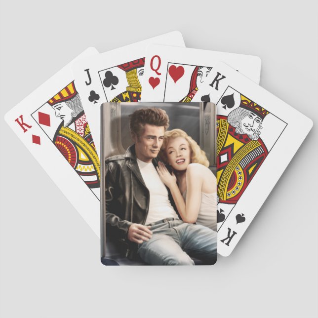 Subway Riders Playing Cards (Back)