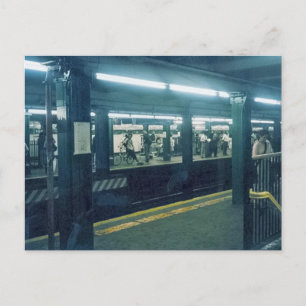 Subway Station Postcard