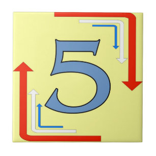 Subway Tiles Arrows Frame 5 Five