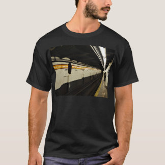 Subway tunnel with tile wall T-Shirt