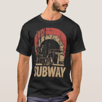 SUBWAY Urban Transport Tunnel Poster | Retro