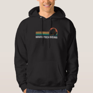 Subwoofer sound engineer audio synthesizer music m hoodie