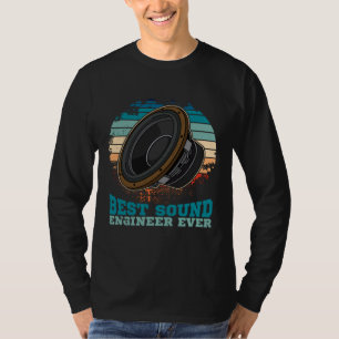 Subwoofer sound engineer audio synthesizer music m T-Shirt