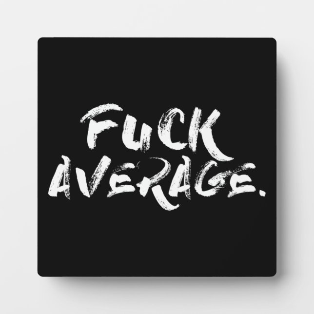 Success and Gym Motivational Plaque (Front)