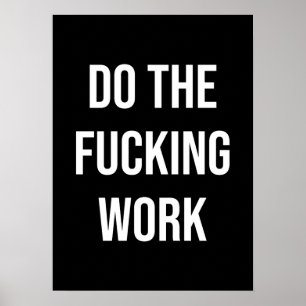 Success and Gym Motivational Poster