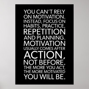 Success and Gym Motivational Poster