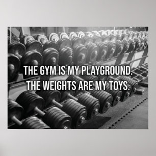 Success and Gym Motivational Poster