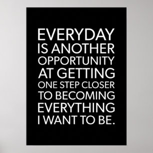 Success and Gym Motivational Poster