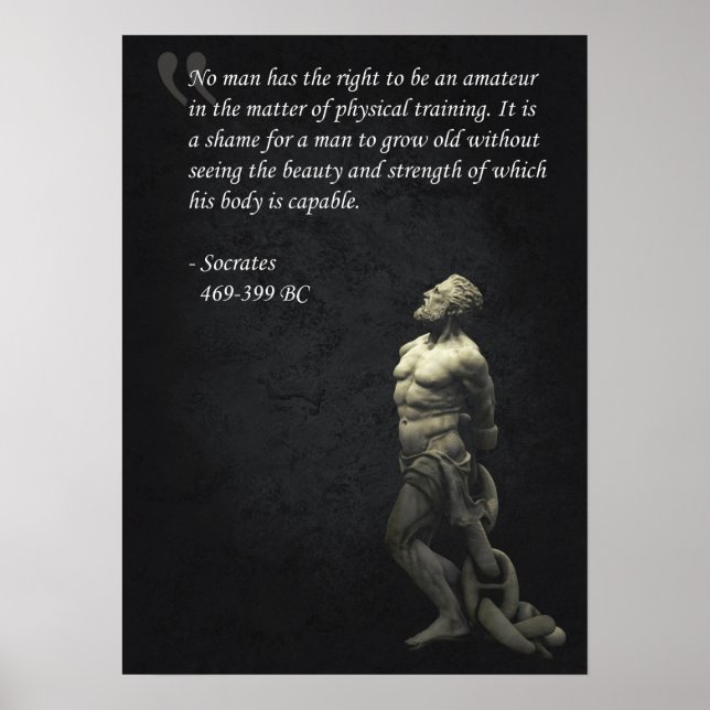 Success and Gym Motivational Poster (Front)