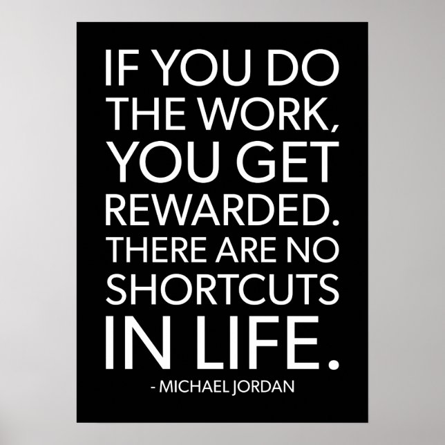 Success and Gym Motivational Poster (Front)