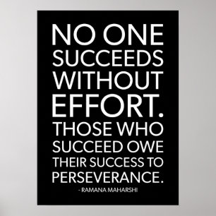 Success and Gym Motivational Poster